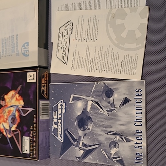 1994 Star Wars The Tie Fighter Computer Game 3.5" 1.44 MB Disks - Picture 5 of 15